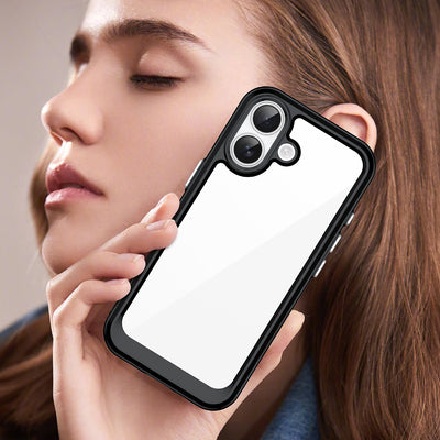 Outer Space iPhone 17 Case - Black Transparent — Hurtel