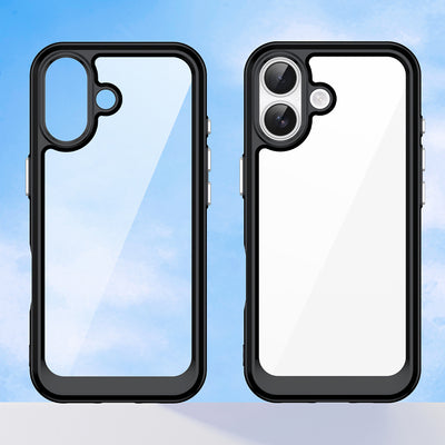 Outer Space iPhone 17 Case - Black Transparent — Hurtel