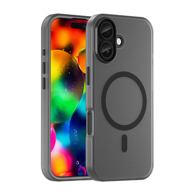 Magnetic Abrasive iPhone 17 Case Compatible with MagSafe - Matte Black — Hurtel