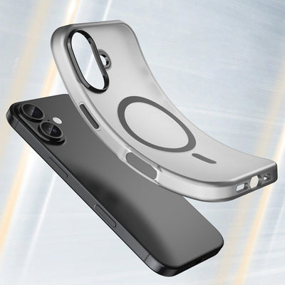 Magnetic Abrasive iPhone 17 Case Compatible with MagSafe - Matte Black — Hurtel
