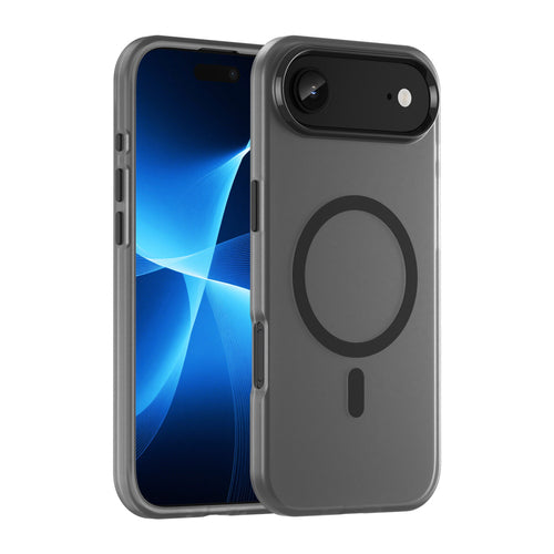 Magnetic Abrasive iPhone 17 Air Case Compatible with MagSafe - Matte Black — Hurtel