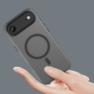 Magnetic Abrasive iPhone 17 Air Case Compatible with MagSafe - Matte Black — Hurtel