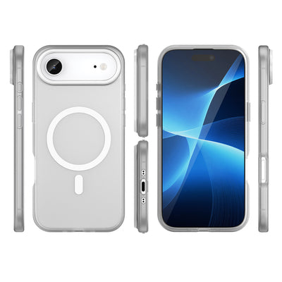 Magnetic Abrasive iPhone 17 Air Case Compatible with MagSafe - Matte White — Hurtel