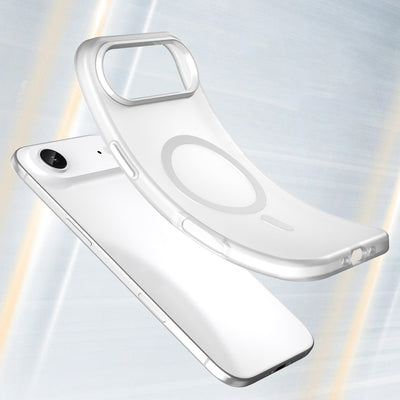 Magnetic Abrasive iPhone 17 Air Case Compatible with MagSafe - Matte White — Hurtel