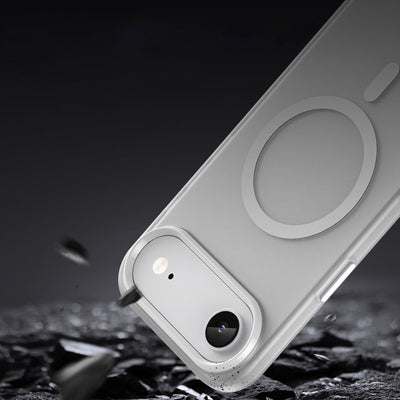 Magnetic Abrasive iPhone 17 Air Case Compatible with MagSafe - Matte White — Hurtel