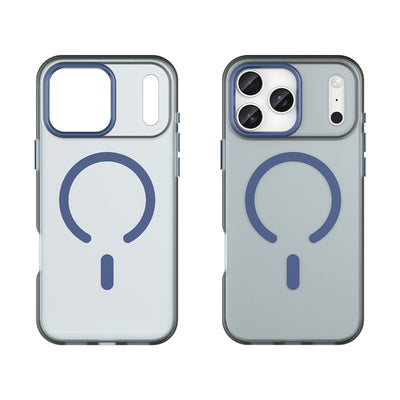 Magnetic Abrasive iPhone 17 Pro Case Compatible with MagSafe - Matte Blue — Hurtel