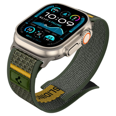 Spigen Athlex Air Strap for Apple Watch 44 / 45 / 46 / 49 mm - Green