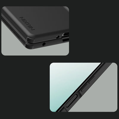 Nillkin Flex Pure Fold Case for Samsung Galaxy Z Fold 7 with S Pen Space - Black