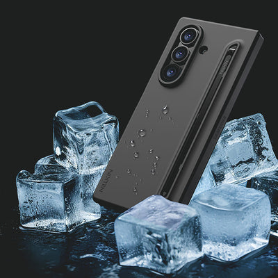 Nillkin Flex Pure Fold Case for Samsung Galaxy Z Fold 7 with S Pen Space - Black