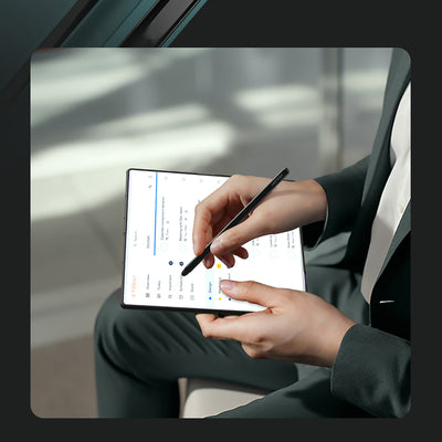 Nillkin Flex Pure Fold Case for Samsung Galaxy Z Fold 7 with S Pen Space - Black