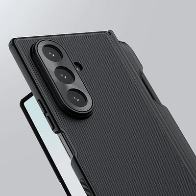 Nillkin Super Frosted Shield Fold Magnetic Case for Samsung Galaxy Z Fold 7 Compatible with MagSafe - Black