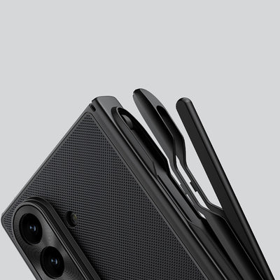 Nillkin Super Frosted Shield Fold Magnetic Case for Samsung Galaxy Z Fold 7 Compatible with MagSafe - Black