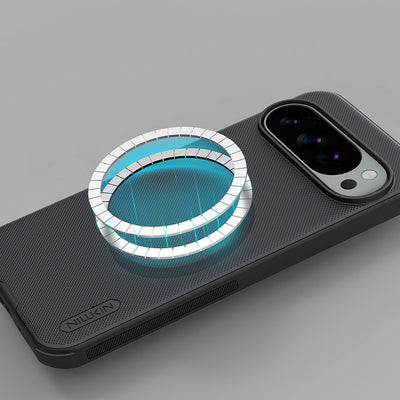 Etui Nillkin Super Frosted Shield Pro Magnetic kompatybilne z MagSafe na Google Pixel 10 Pro XL - czarne