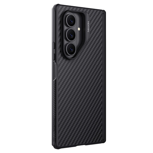 Nillkin Synthetic Fiber Pro Magnetic Case for Samsung Galaxy Z Fold 7 Compatible with MagSafe - Black