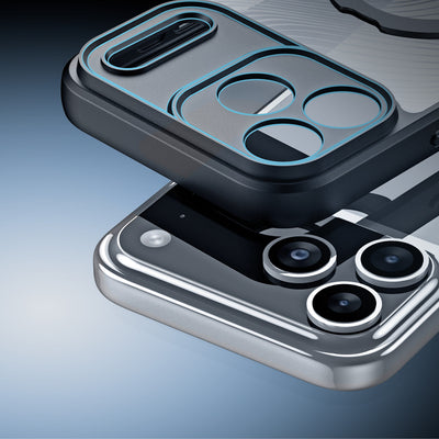 Dux Ducis Aimo Mag Case with Magnetic Ring and Stand for iPhone 17 Pro – Black