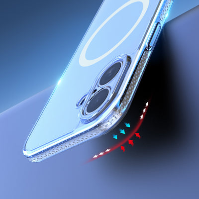 Dux Ducis Clin Mag Case for iPhone 17 Compatible with MagSafe - Transparent