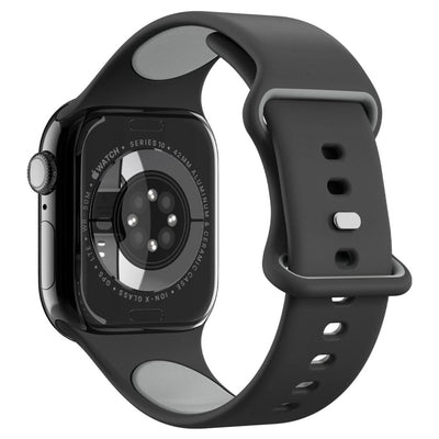Spigen Nano Pop Strap for Apple Watch 40/41/42 mm - Black and Gray