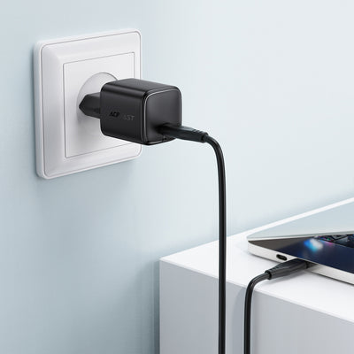 Acefast A119 GaN PD 45W USB-C Wall Charger - Black