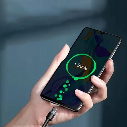 Baseus Cafule 100W PD2.0 USB-C - USB-C Cable 2m - Gray-Black