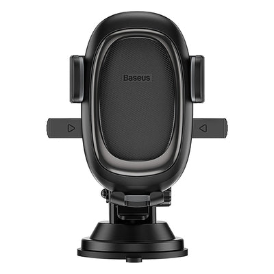 Baseus UltraControl Pro Clamp-on Car Holder with Suction Cup/Hook for Air Vent - Black
