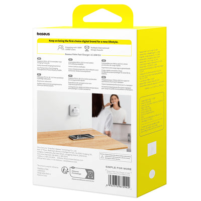 Baseus Palm 20W USB-C Wall Charger - White