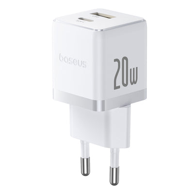 Baseus Palm 20W USB-C USB-A Wall Charger - White