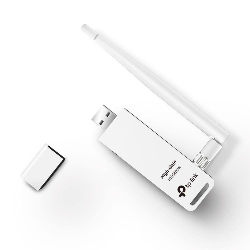 WRL ADAPTER 150MBPS USB HIGH/GAIN TL-WN722N TP-LINK