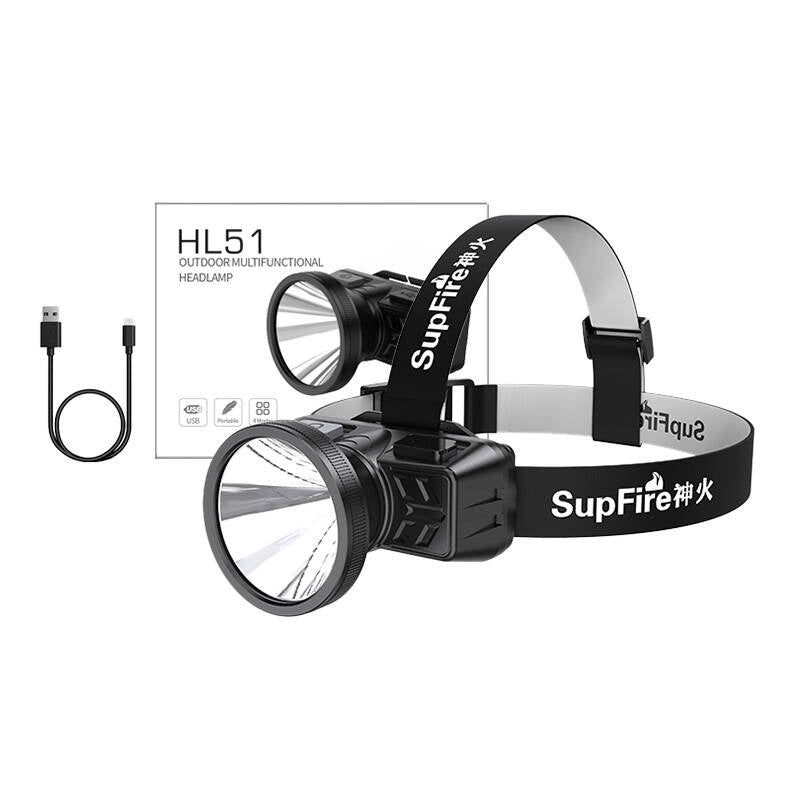 Headlamp Superfire HL51, 160lm, USB - Product Image 2