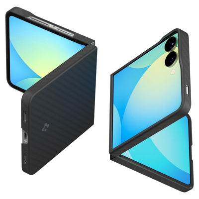 Spigen AirSkin Aramid Case for Samsung Galaxy Z Flip 7 - Black