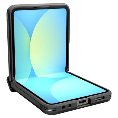 Spigen Tough Armor Pro Mag MagSafe Case for Samsung Galaxy Z Flip 7 - Black