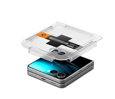 Spigen Glas.TR EZ Fit HD Tempered Glass Screen Protector for Samsung Galaxy Z Flip 7 - Transparent