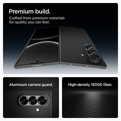 Spigen AirSkin Aramid Case for Samsung Galaxy Z Fold 7 - Black