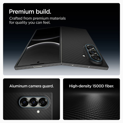 Spigen AirSkin Aramid Case for Samsung Galaxy Z Fold 7 - Black