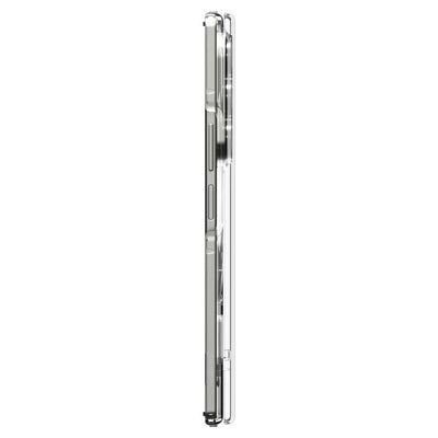 Spigen Tough Armor Pro Mag MagSafe Case for Samsung Galaxy Z Fold 7 - Clear and White