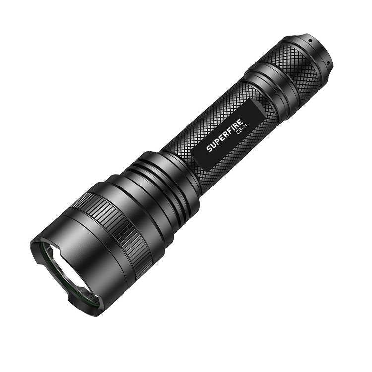 Flashlight Superfire C8-H, 1200lm, USB - Product Image 1