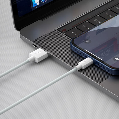 Baseus Simple Wisdom Data Cable Kit USB to Lightning 2.4A (2PCS/Set）1.5m White - Product Image 6