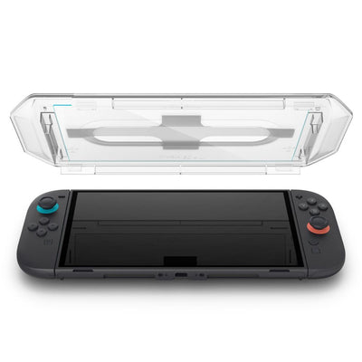 Spigen Glas.Tr ”EZ FIT” Tempered Glass 2-pack for Nintendo Switch 2 - Transparent