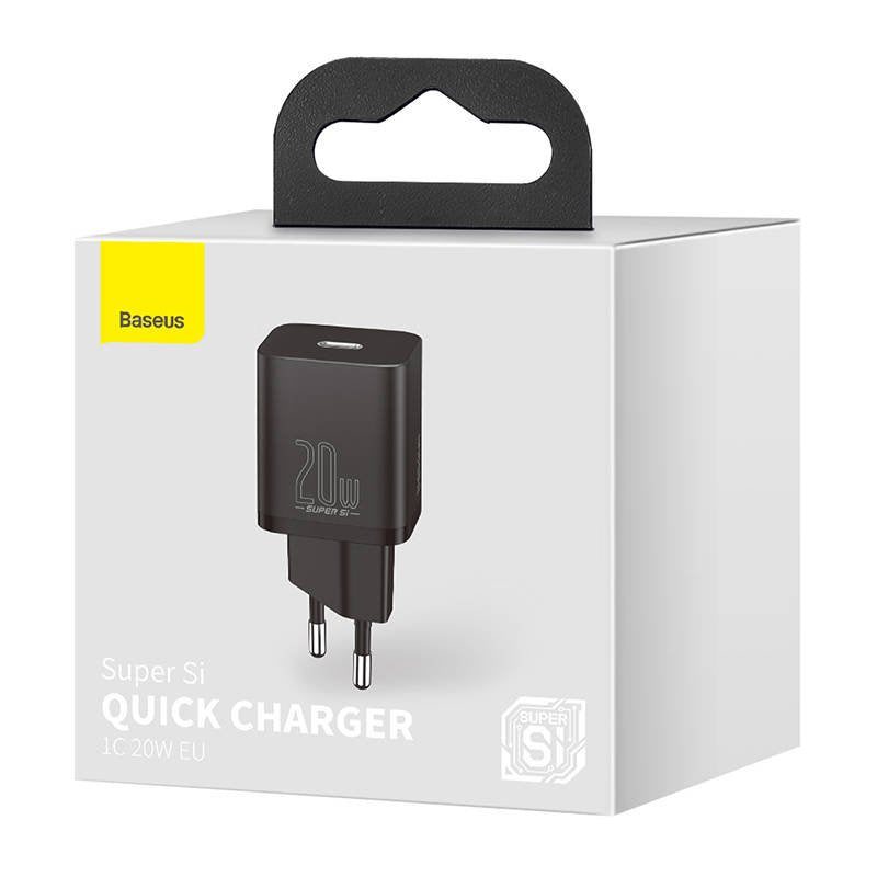 Baseus Super Si Quick Charger 1C 20W (black) - Product Image 7