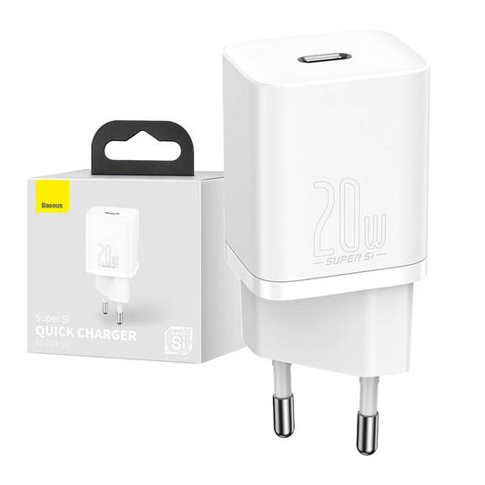 Baseus Super Si Quick Charger 1C 20W (white) - Product Image 1