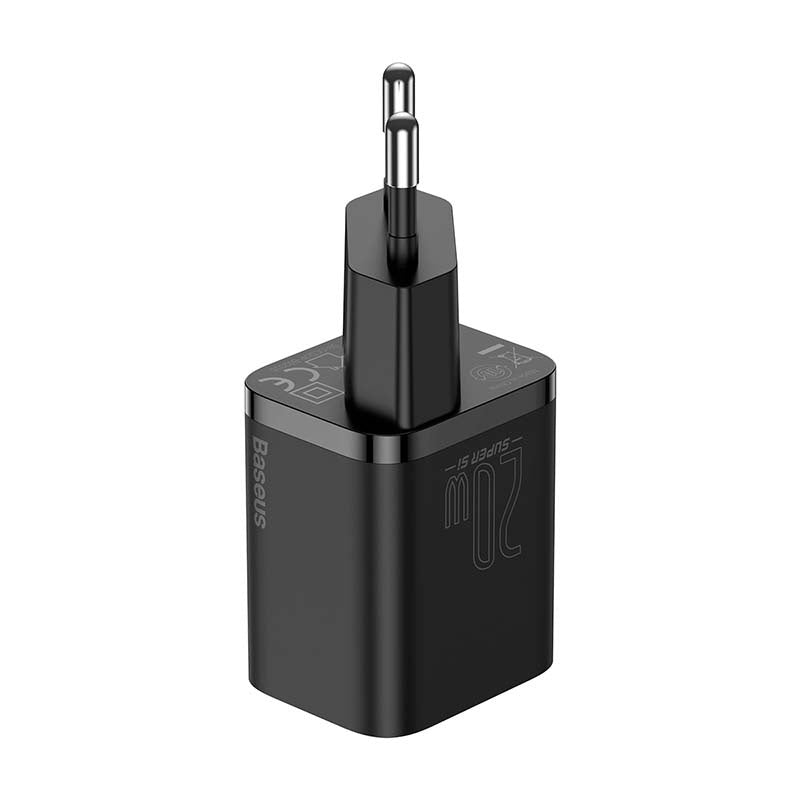 Baseus Super Si Quick Charger 1C 20W with USB-C cable for Lightning 1m (black) - Product Image 4