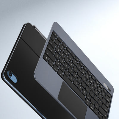 Etui z klawiaturą Dux Ducis (MK series) na iPad 10" (2022) iPad 11" (2025) - czarne