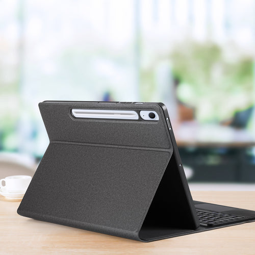 Etui z klawiaturą Dux Ducis (TK series) na Samsung Tab S10 FE+ (Plus) - czarne