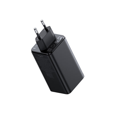 Baseus GaN6 Pro Charger 100W 2 x USB-C 2 x USB-A with Black USB-C Cable 100W 1m - Black