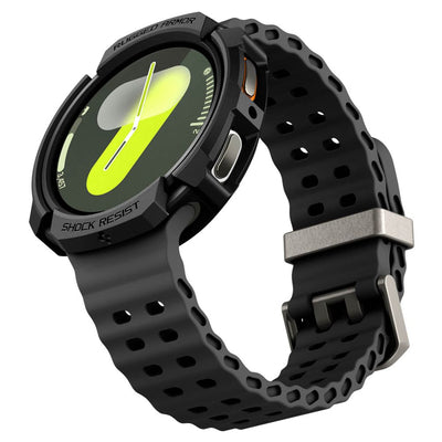 Spigen Rugged Armor Case for Samsung Galaxy Watch 8 40mm - Matte Black