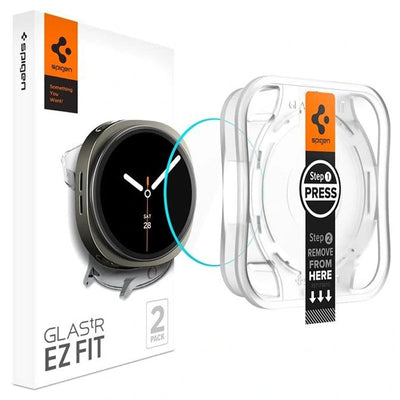 Spigen Glas.TR ”Ez-Fit” Tempered Glass for Samsung Galaxy Watch 8 44mm - Transparent