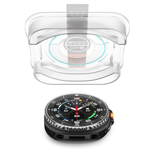 Spigen Glas.TR ”Ez-Fit” Tempered Glass for Samsung Galaxy Watch 8 46mm - Transparent