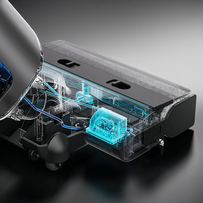 UWANT D700 Upright Vacuum Cleaner with Mopping Function and Charging Station - Gray