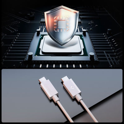 Spigen EB6010CC USB-C Cable 60W 100 cm - White