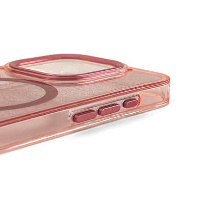 Glitter Case MagSafe Compatible for iPhone 17 Pro - Pink — Hurtel