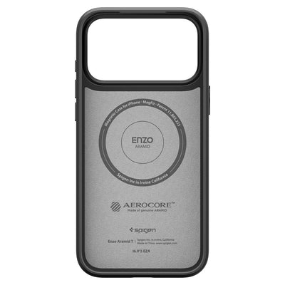 Spigen Enzo Aramid &quot;T&quot; MagSafe case for iPhone 17 Pro Max - black